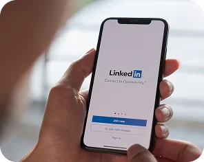 We can connect with the Linkedin